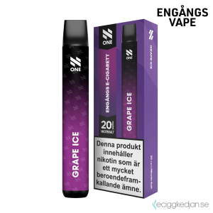 N ONE | Grape Ice | Engångs Vape