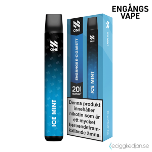N ONE | Ice Mint | Engångs Vape  | Utg. datum december 2025