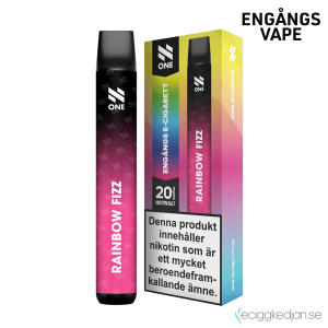N ONE | Rainbow Fizz | Engångs Vape