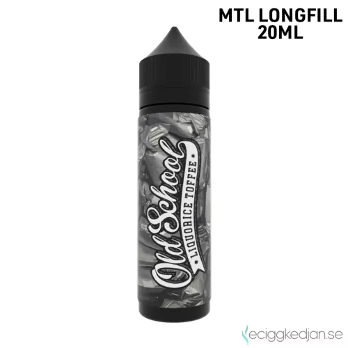 Old School | Liquorice Toffee | MTL | 20ml Longfill