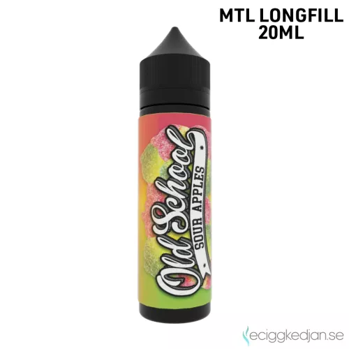 Old School | Sour Apples | MTL | 20ml Longfill