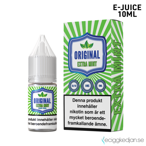 Original Salt | Extra Mint | 10ml E-Juice | 14mg Saltnikotin