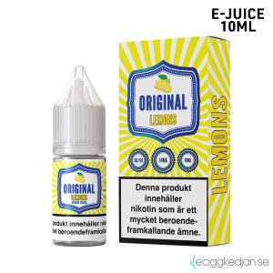 Original Salt | Lemons | 10ml E-Juice | 14mg Saltnikotin