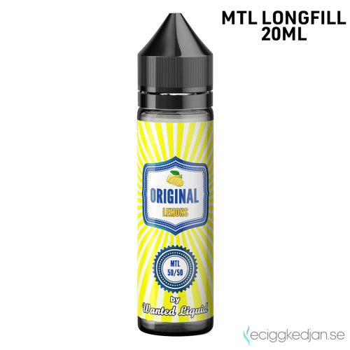 Original | Lemons | MTL | 20ml LONG FILL
