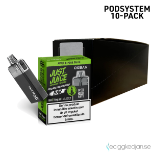 Just Juice Oxbar | Apple & Pear | 2ml 14mg | 10pack | OBS!! Kort Datum