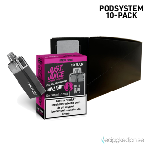 Just Juice Oxbar | Berry Burst | 2ml 14mg | 10pack | OBS!! Kort Datum