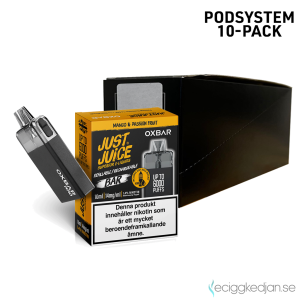 Just Juice Oxbar | Mango & Passionfruit | 2ml 14mg | 10pack | OBS!! Kort Datum