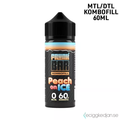 Frunk Bar | Peach On Ice | 60ml Kombofill