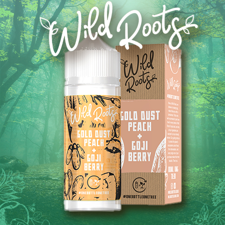 Wild Roots | Gold Dust Peach | 100ml Shortfill