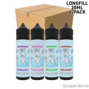 Pod 100 Brain Freeze | Komplett Pack | 4st*Longfill 20ml