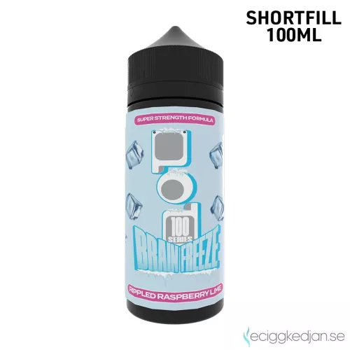 Pod 100 Brain Freeze | Rippled Raspberry Lime | 100ml Shortfill