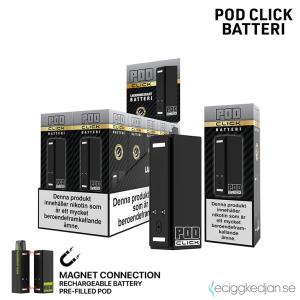 Pod Click Batteri | Svart | 10pack