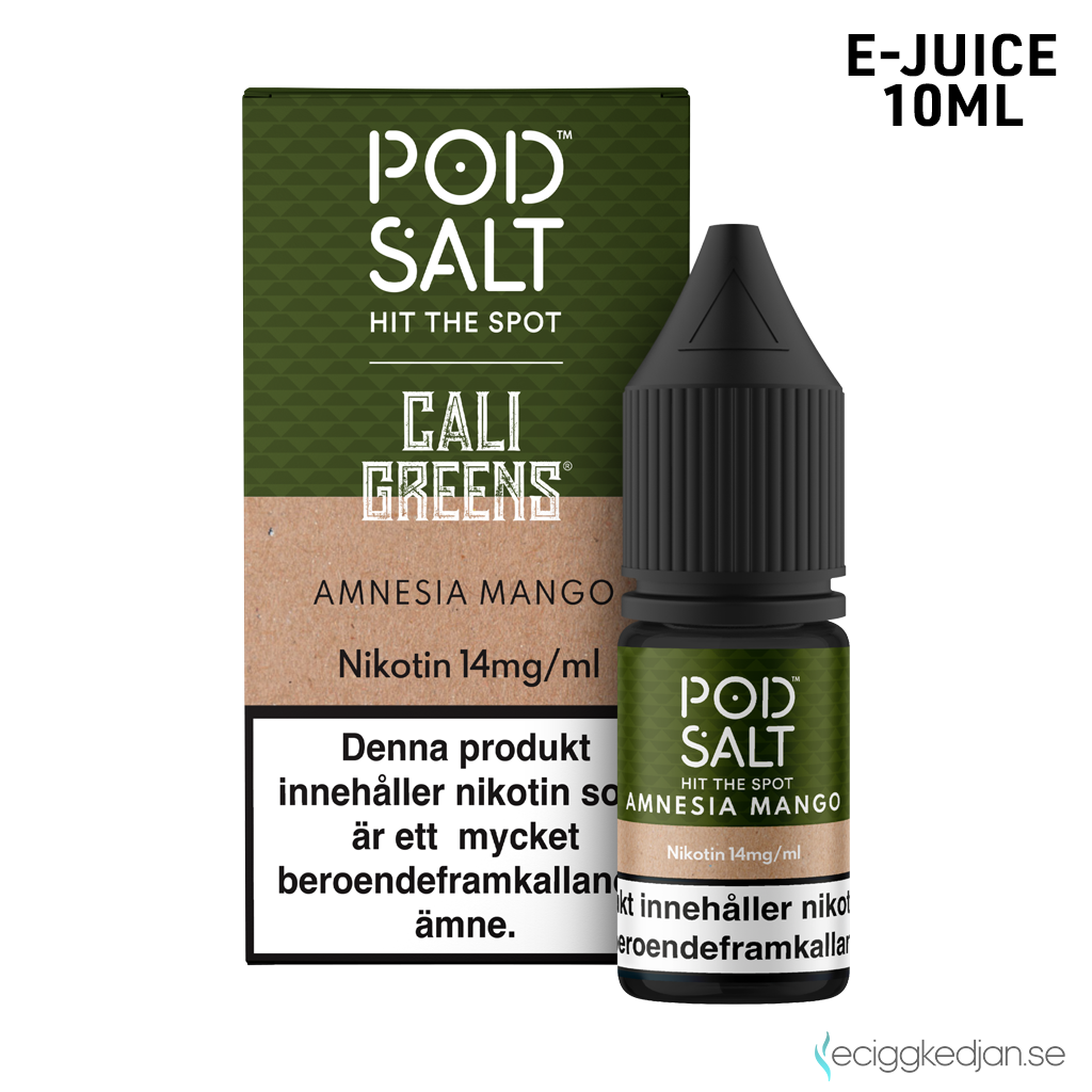 Pod Salt Fusion | Amnesia Mango | 10ml E-Juice | 14mg Saltnikotin