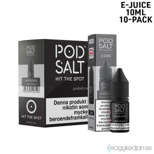 Pod Salt Core | Blackjack | 10ml E-Juice | 14mg Saltnikotin | 10pack