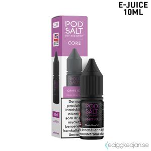 Pod Salt Core | Grape Ice | 10ml E-Juice | 14mg Saltnikotin
