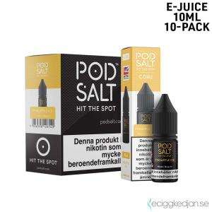 Pod Salt Core | Pineapple Ice | 10ml E-Juice | 14mg Saltnikotin | 10pack