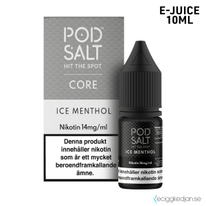 Pod Salt Core | Ice Menthol | 10ml E-Juice | 14mg Saltnikotin