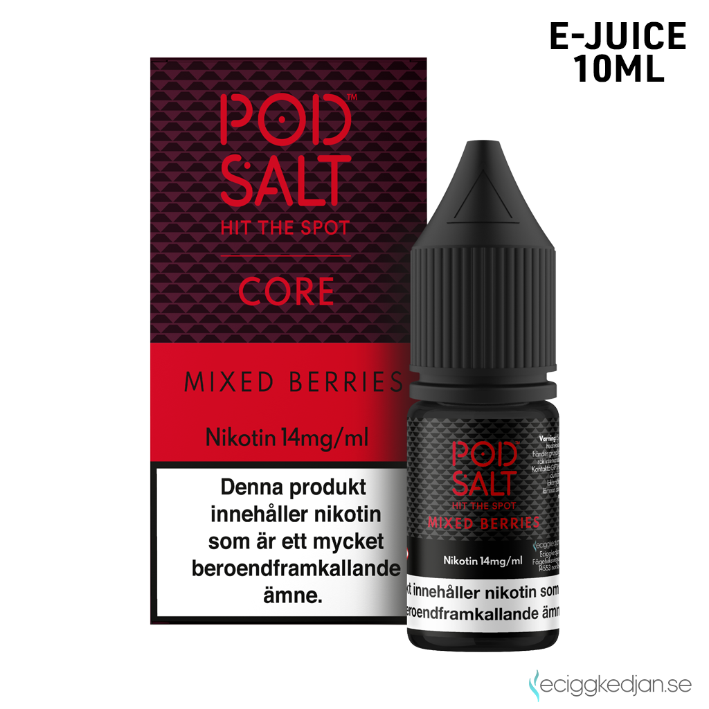 Pod Salt Core | Mixed Berries | 10ml E-Juice | 14mg Saltnikotin