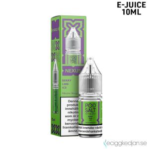 Pod Salt Bar Salt Nexus | Berry Lime Ice | 10ml E-Juice | 14mg Saltnikotin