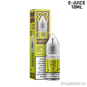 Pod Salt Bar Salt Nexus | Lemon Lime Cola | 10ml E-Juice | 14mg Saltnikotin