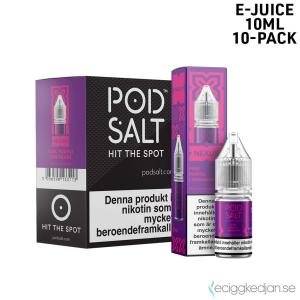 Pod Salt Bar Salts Nexus | Pink Purple Lemonade | 10ml E-Juice | 14mg Saltnikotin | 10pack