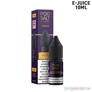 Pod Salt Origin | Liquor Tobacco | 10ml E-Juice | 14mg Saltnikotin