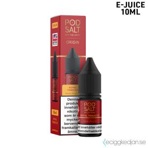 Pod Salt Origin | Royal Tobacco | 10ml E-Juice | 14mg Saltnikotin