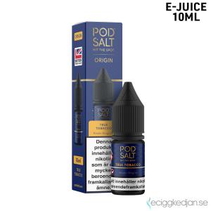 Pod Salt Origin | True Tobacco | 10ml E-Juice | 14mg Saltnikotin