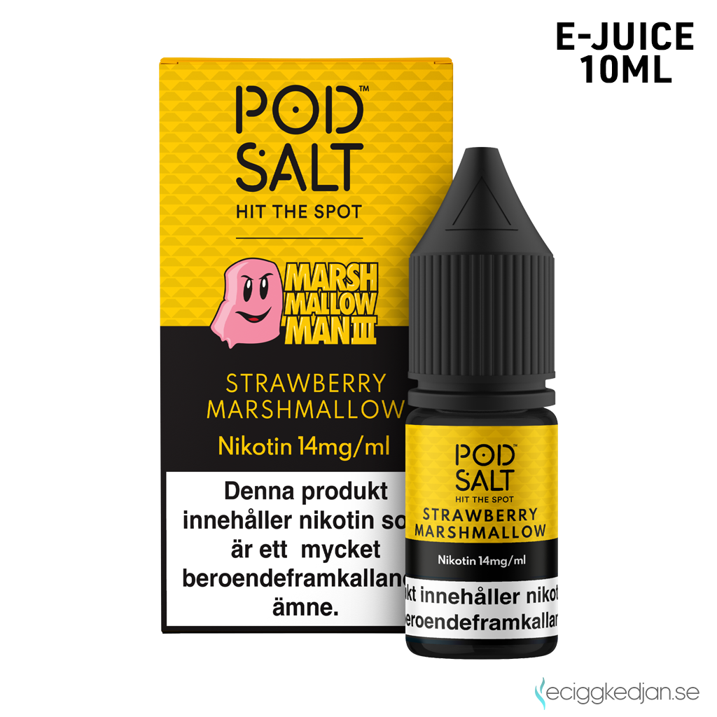 Pod Salt Fusion | Marshmallow Man III | 10ml E-Juice | 14mg Saltnikotin