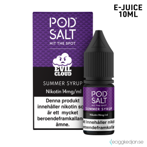 Pod Salt Fusion | Summer Syrup | 10ml E-Juice | 14mg Saltnikotin