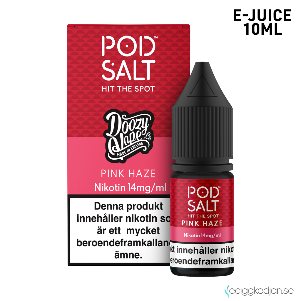 Pod Salt Fusion | Pink Haze | 10ml E-Juice | 14mg Saltnikotin