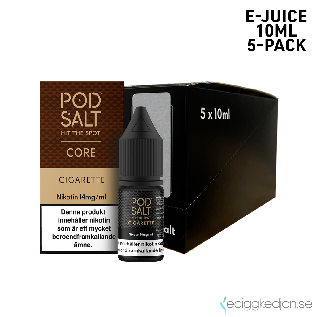 Pod Salt Core | Cigarette | 10ml E-Juice | 14mg Saltnikotin | 5pack