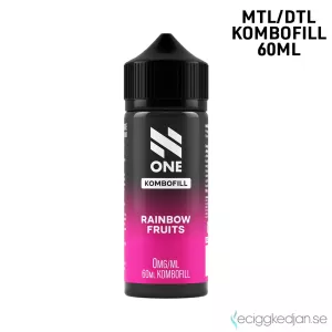 N One | Rainbow Fruits | 60ml Kombofill