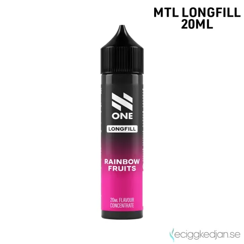 N One | Rainbow Fruits | MTL | 20ml Longfill
