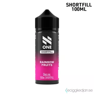 N One | Rainbow Fruits | 100ml Shortfill