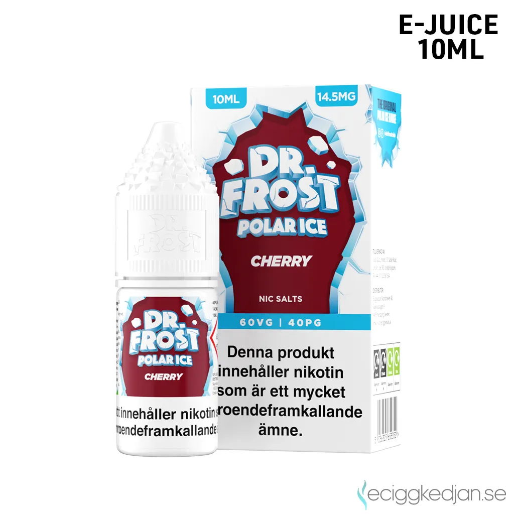 Dr Frost Polar Ice Nic Salt - Cherry | 14,5mg | 10ml E-juice Dr Frost Polar Ice Nic Salt - Cherry | 14,5mg | 10ml E-juice