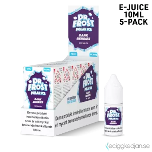 Dr Frost Polar Ice Nic Salt | Dark Berries | 10ml E-Juice | 14,5mg Saltnikotin | 5pack