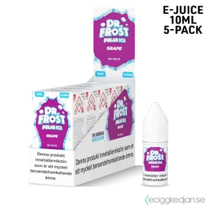 Dr Frost Polar Ice Nic Salt | Grape | 10ml E-Juice | 14,5mg Saltnikotin | 5pack