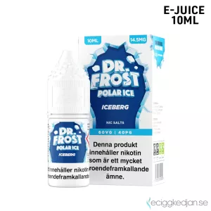 Dr Frost Polar Ice Nic Salt | Iceberg | 10ml E-Juice | 14,5mg Saltnikotin