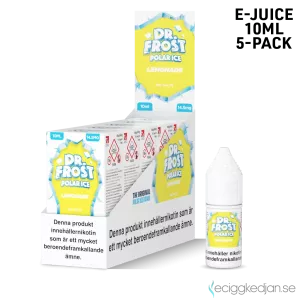Dr Frost Polar Ice Nic Salt | Lemonade | 10ml E-Juice | 14,5mg Saltnikotin | 5pack