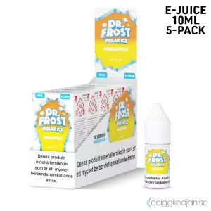 Dr Frost Polar Ice Nic Salt | Pineapple | 10ml E-Juice | 14,5mg Saltnikotin | 5pack