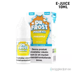 Dr Frost Polar Ice Nic Salt | Pineapple | 10ml E-Juice | 14,5mg Saltnikotin