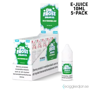 Dr Frost Polar Ice Nic Salt | Watermelon | 10ml E-Juice | 14,5mg Saltnikotin | 5pack