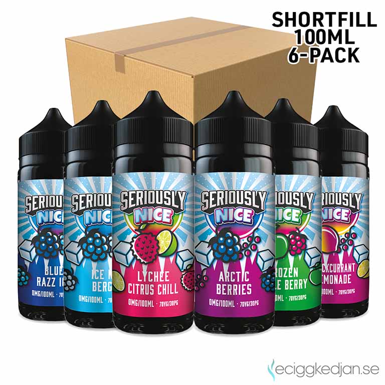 Seriously Nice | Komplett Pack | 6st*Shortfill 100ml