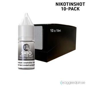 SHIO | Nikotinshot SALT VG70/PG30 | 10pack