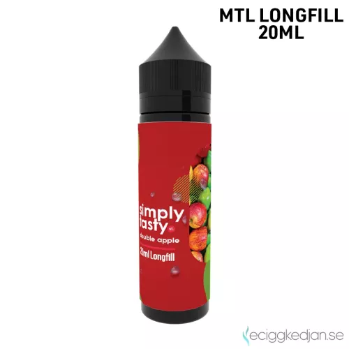 Simply Tasty | Double Apple | MTL | 20ml Longfill