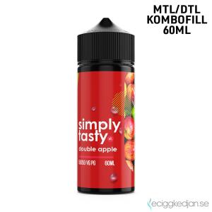 Simply Tasty | Double Apple | 60ml Kombofill