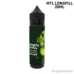 Simply Tasty | Green Apple | MTL | 20ml Longfill