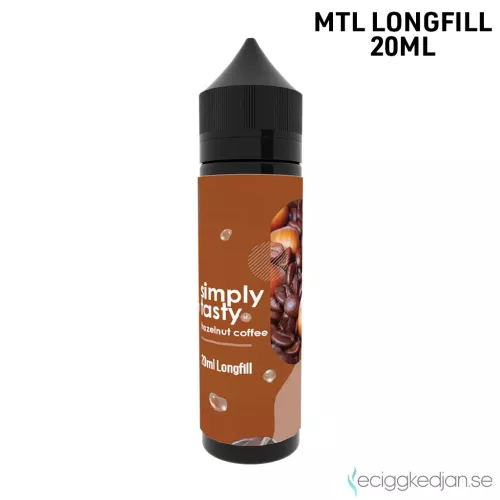 Simply Tasty | Hazelnut Coffee | MTL | 20ml Longfill