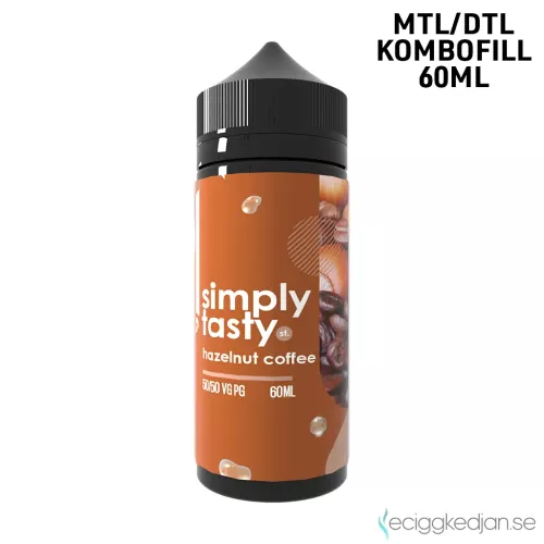 Simply Tasty | Hazelnut Coffee | 60ml Kombofill